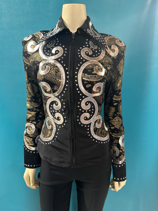 heartland Western Show shirt, M