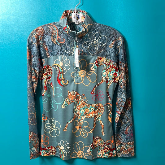 Teal  Royal Highness Sunshirt, XS