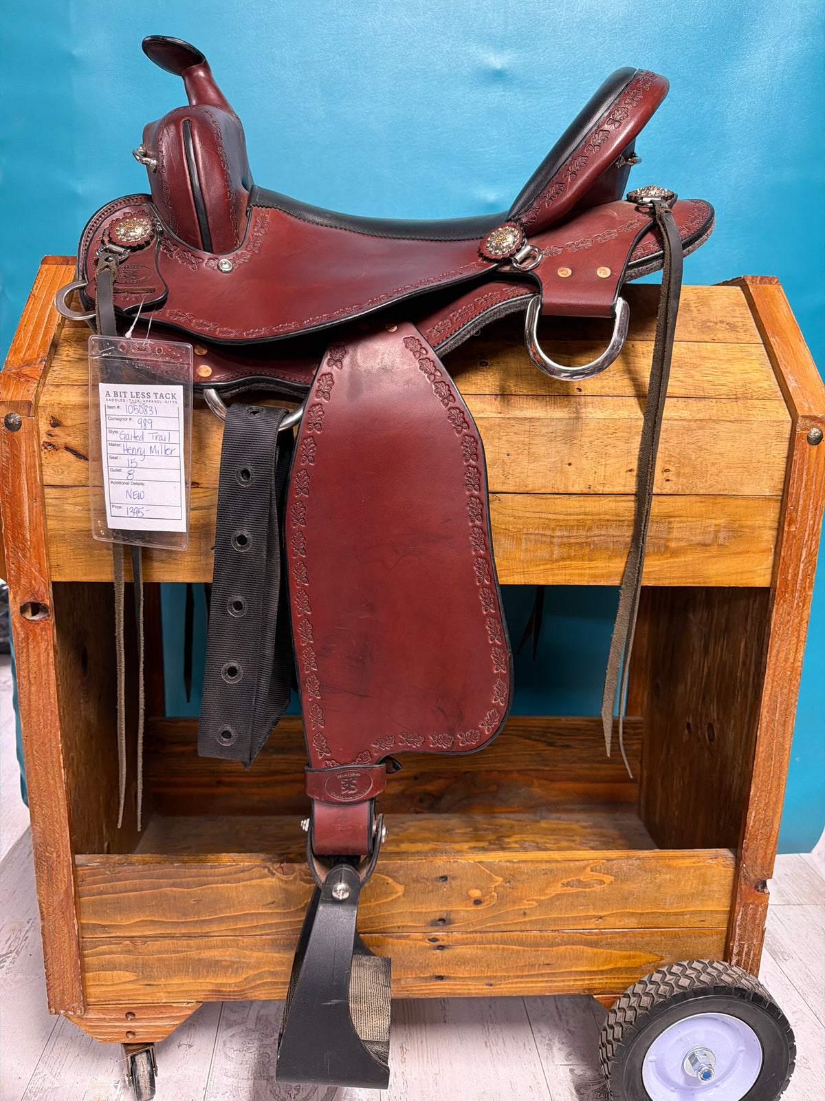 Henry Miller - WTS Henry Miller Gaited Saddle, 15