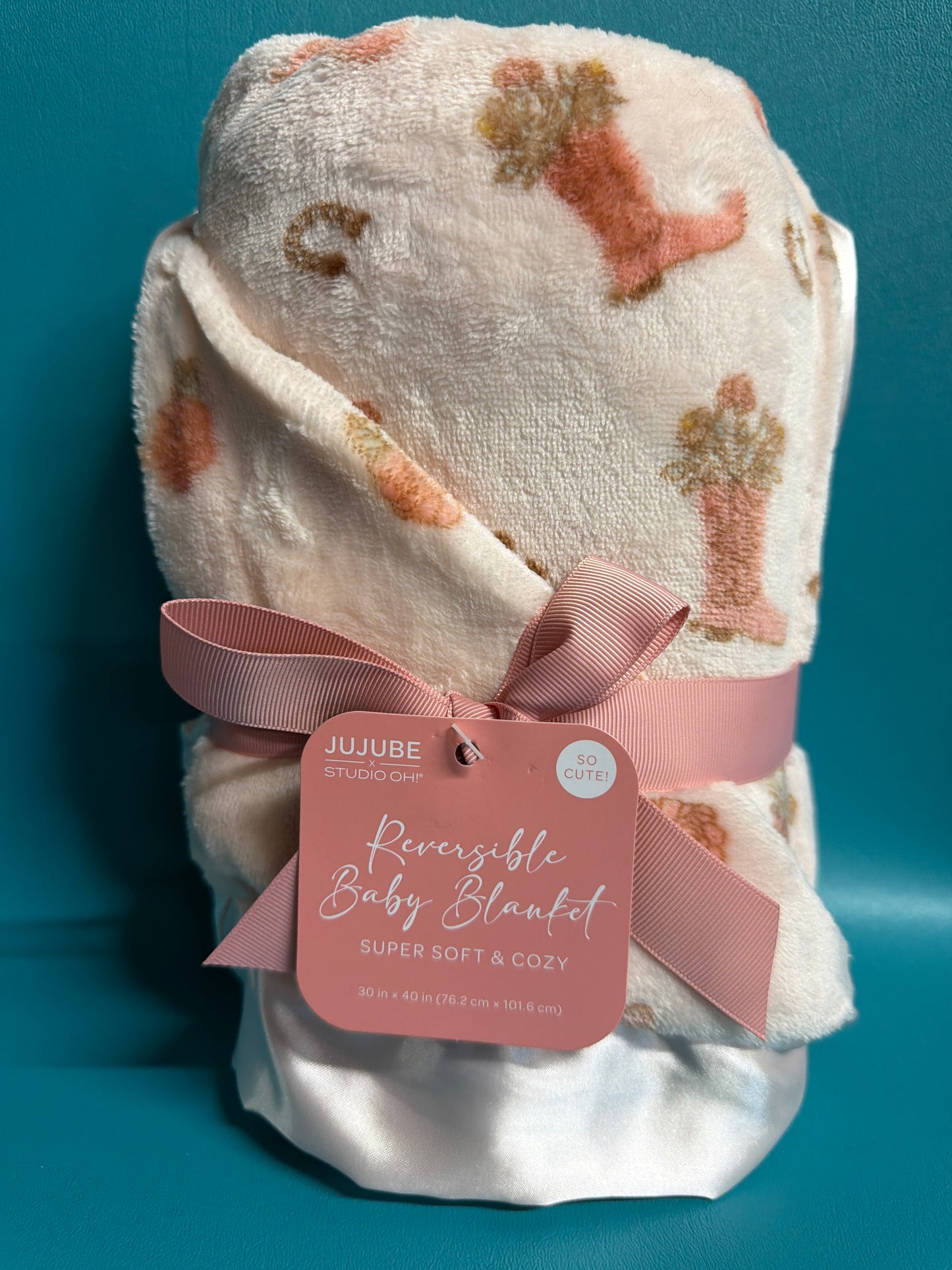Jujube Reversible Baby Blanket