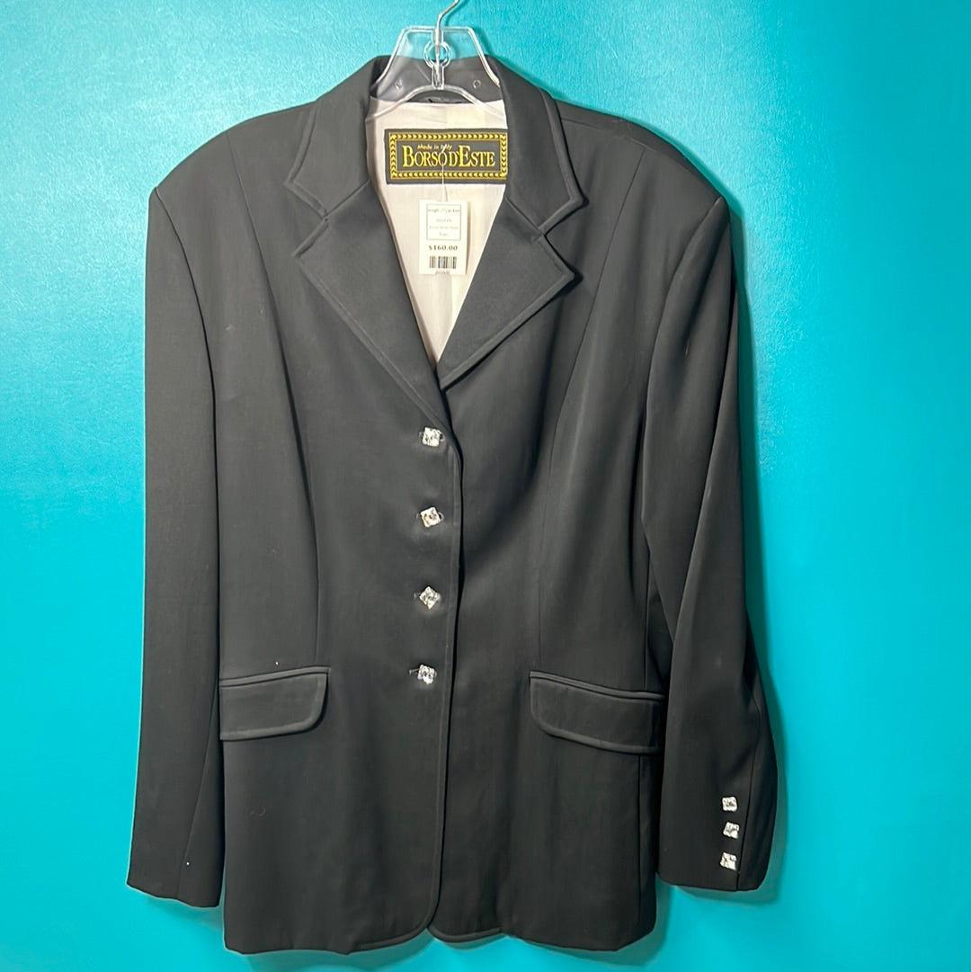 Black Borso Deste Show Jacket – A Bit Less Tack