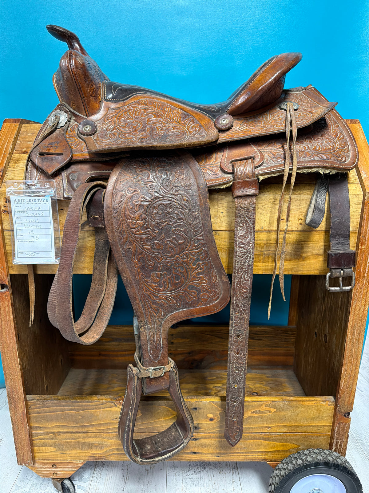 Simco trail saddle, 15