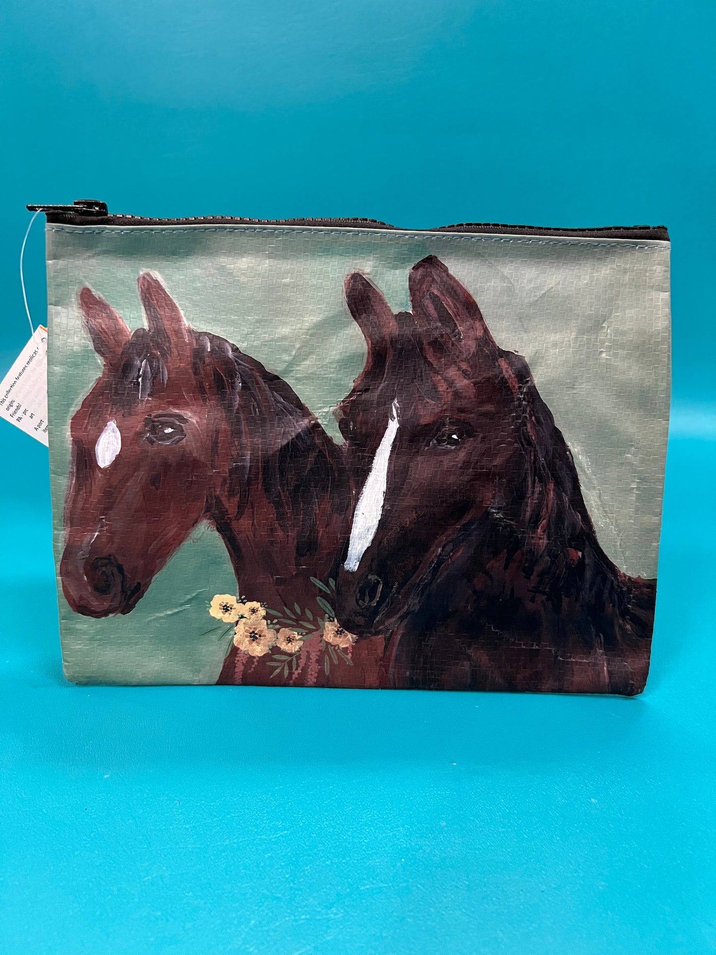 Painterly Horses Pouch