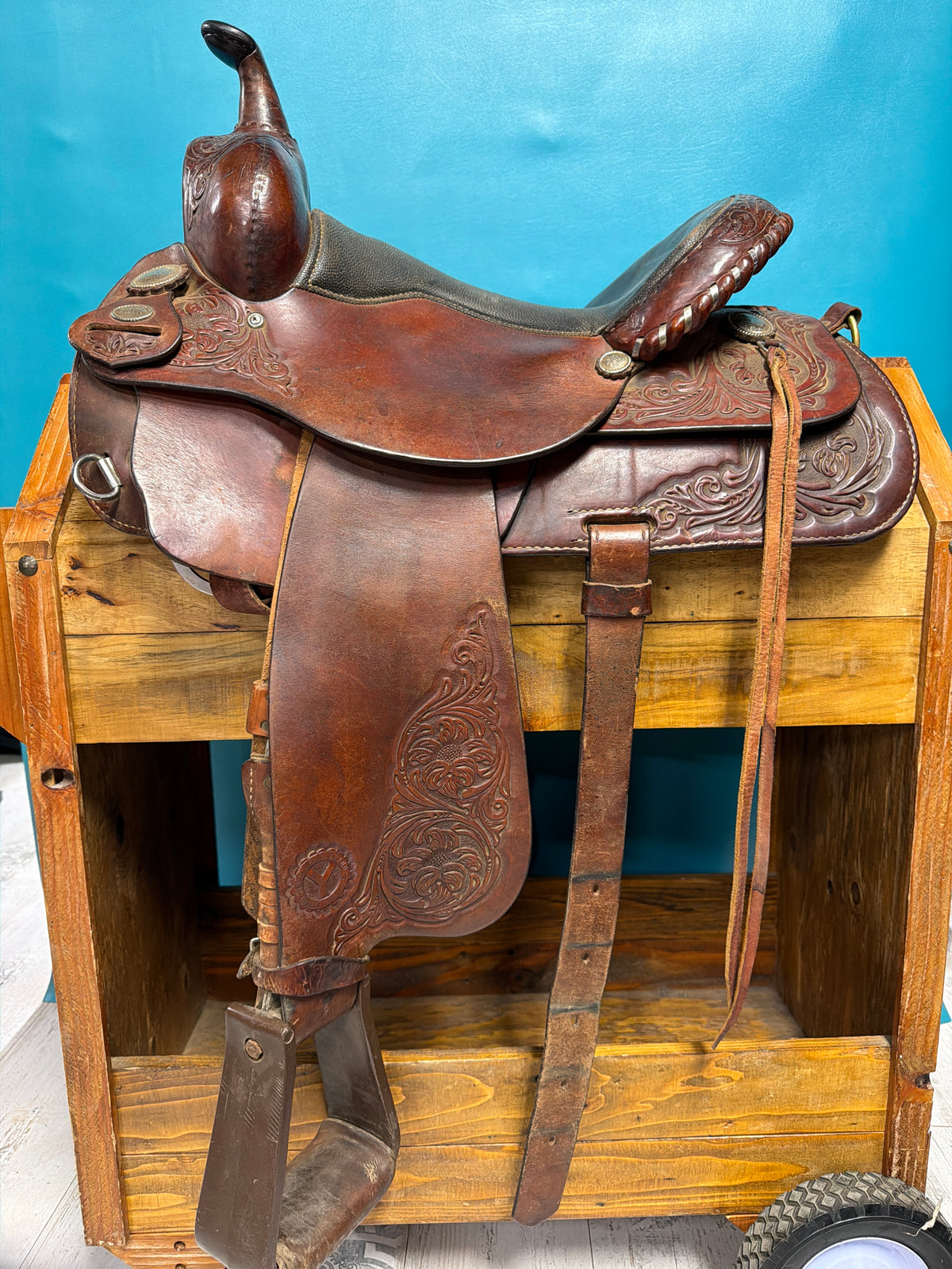 Circle Y Trail Saddle, 14.5