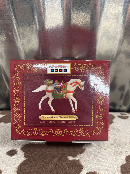 Painted Pony Christmas Delivery Ornament