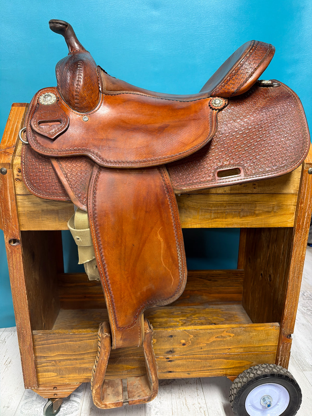 Double J Hi Tech All Around Saddle, 16