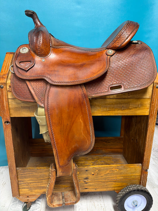 Double J Hi Tech All Around Saddle, 16