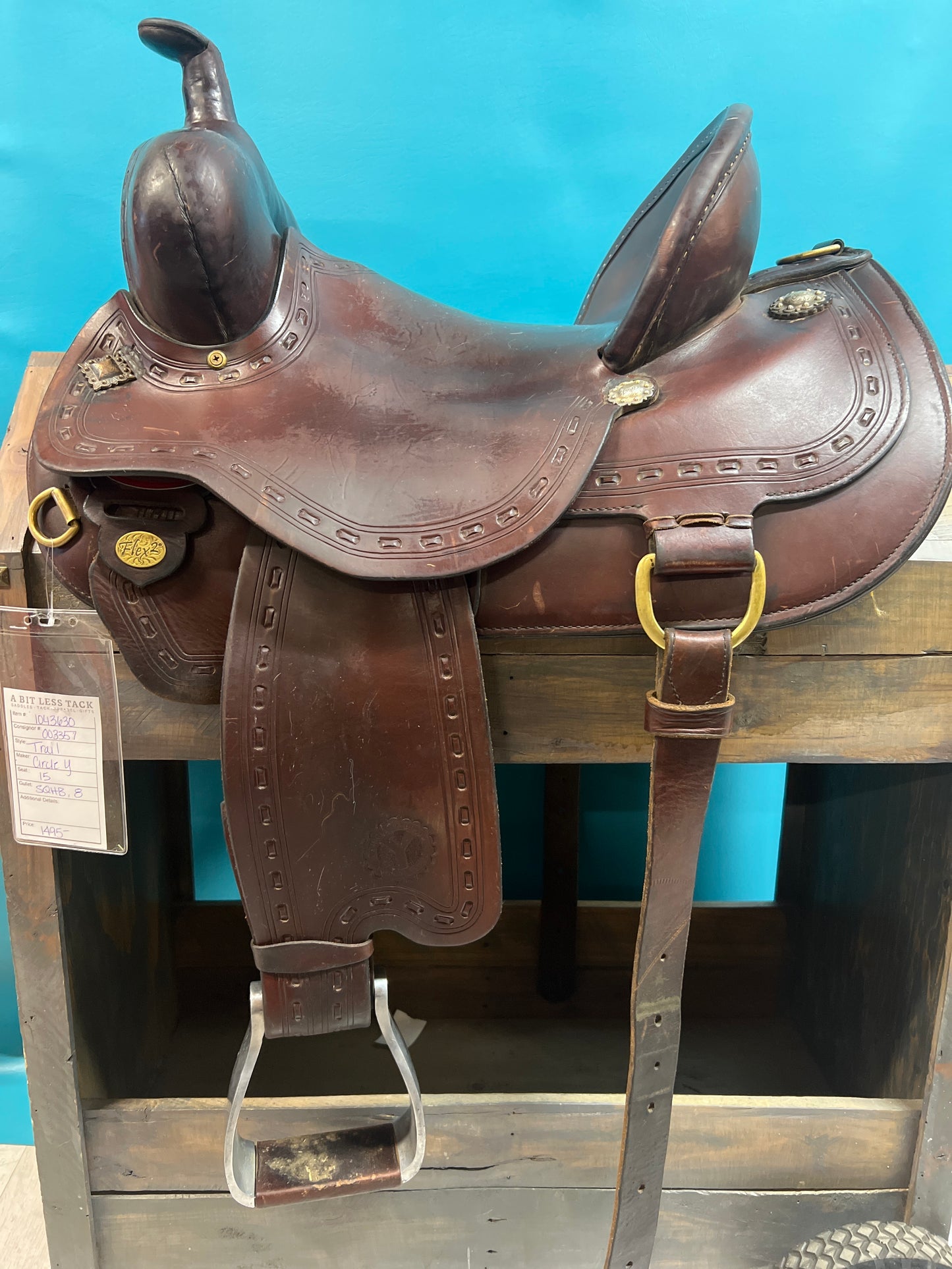 Circle Y Trail Saddle, 15