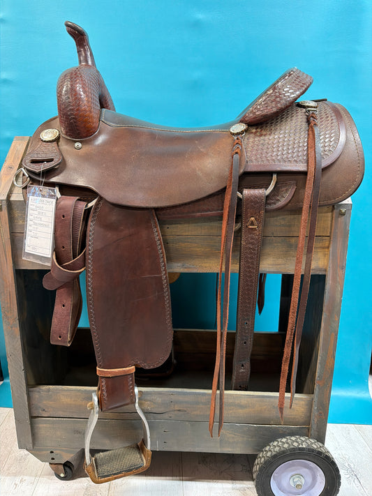 Bob Marshall Cutting Saddle, 17.5"