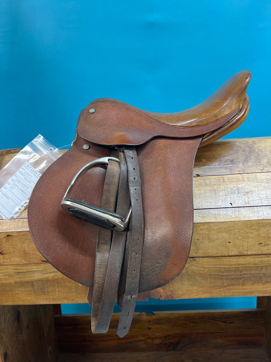 Surrey Saddlery Close Contact Saddle, 14"