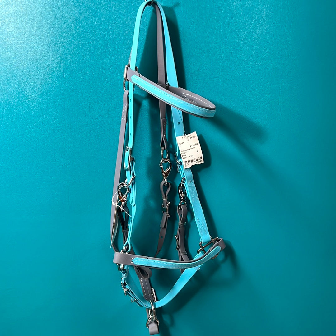 Blue/Gray Beta Halter/Bridle, Arab