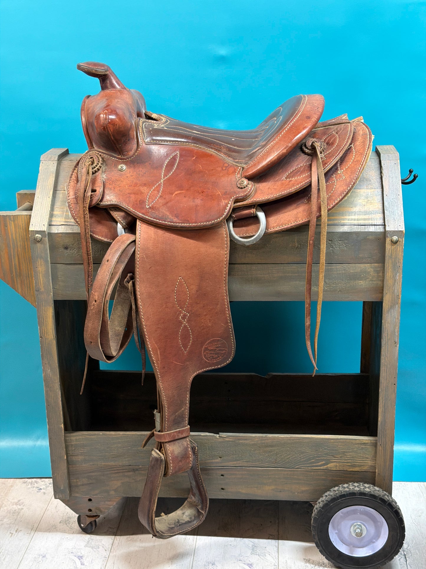Bear Valley Colorado Saddlery Trail Saddle, 14