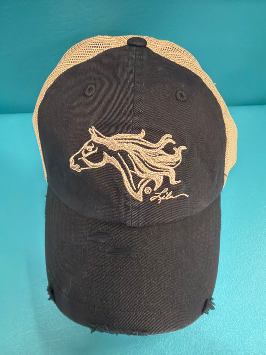 Distressed AWST International Hat, OSFM