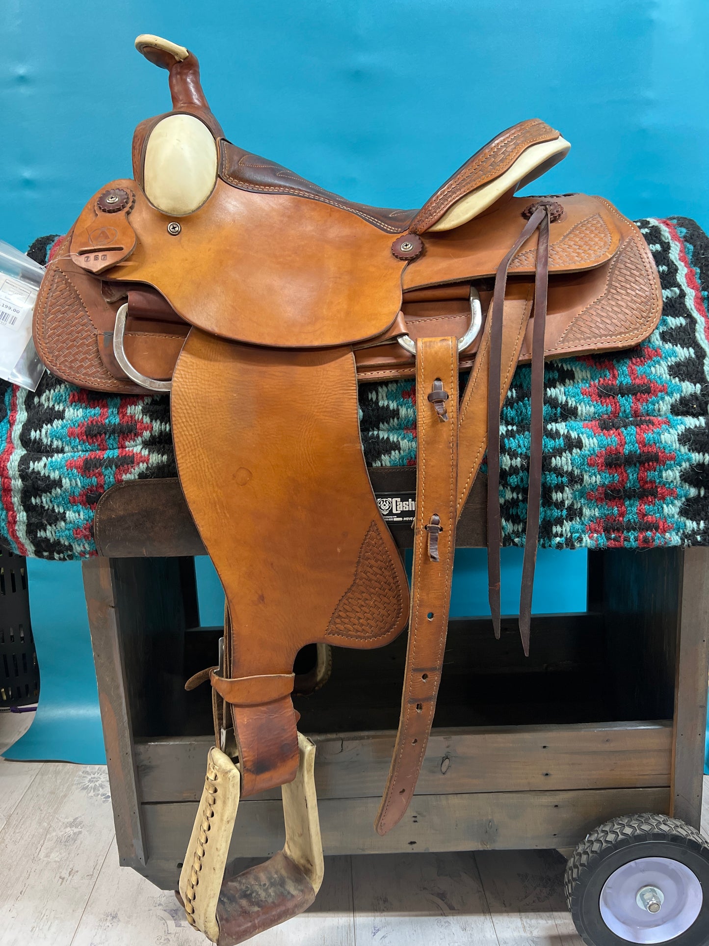 American Saddlery Roping Saddle, 16